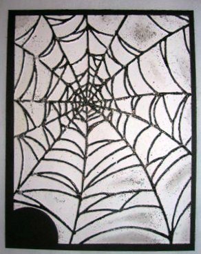Spider Web emboss folder 0101